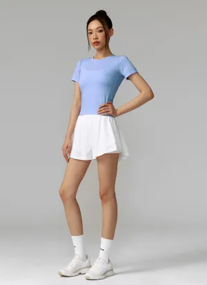 AntiPillingCloth MachineWashable Airy Plare 2in1 Shorts