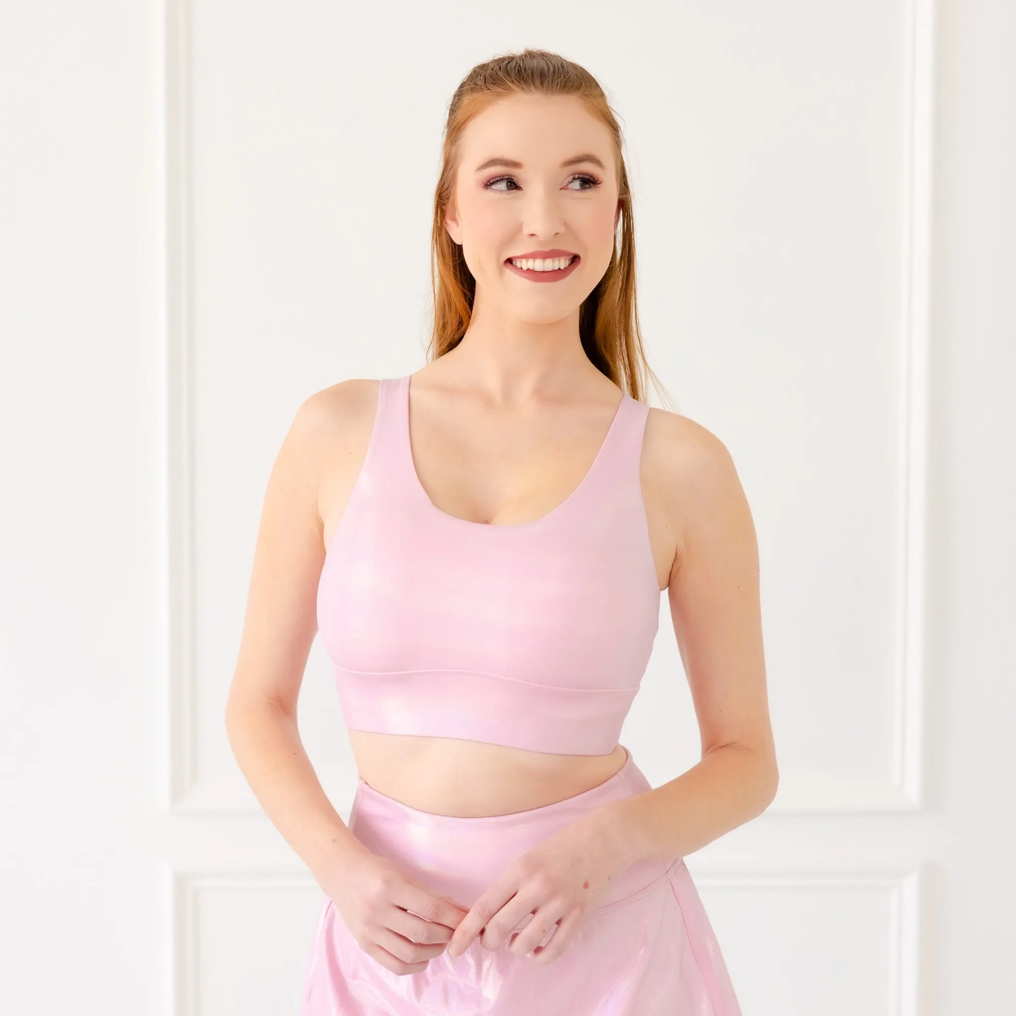 Blush Prism Sports Bra Adjustable support