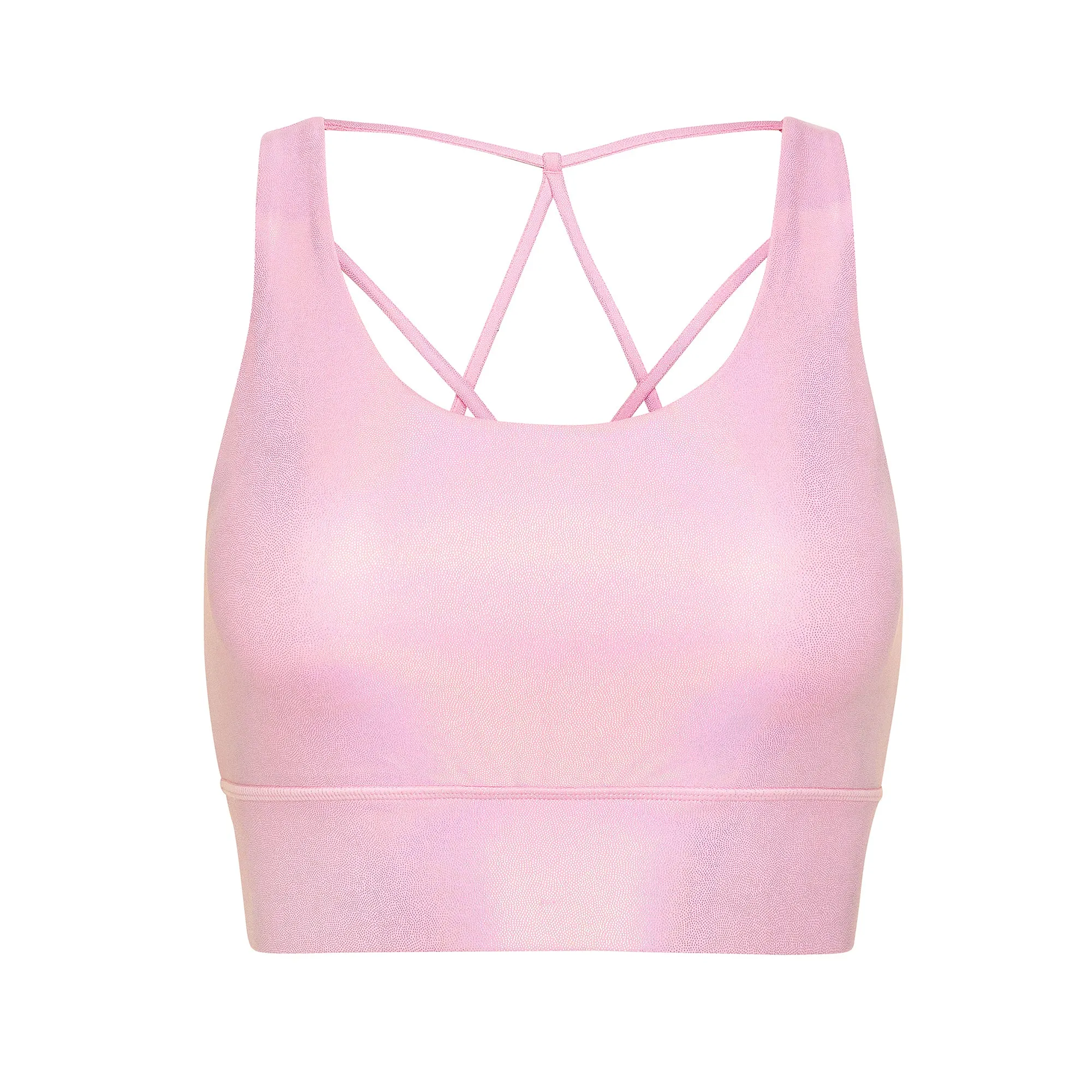Blush Prism Sports Bra Polyester