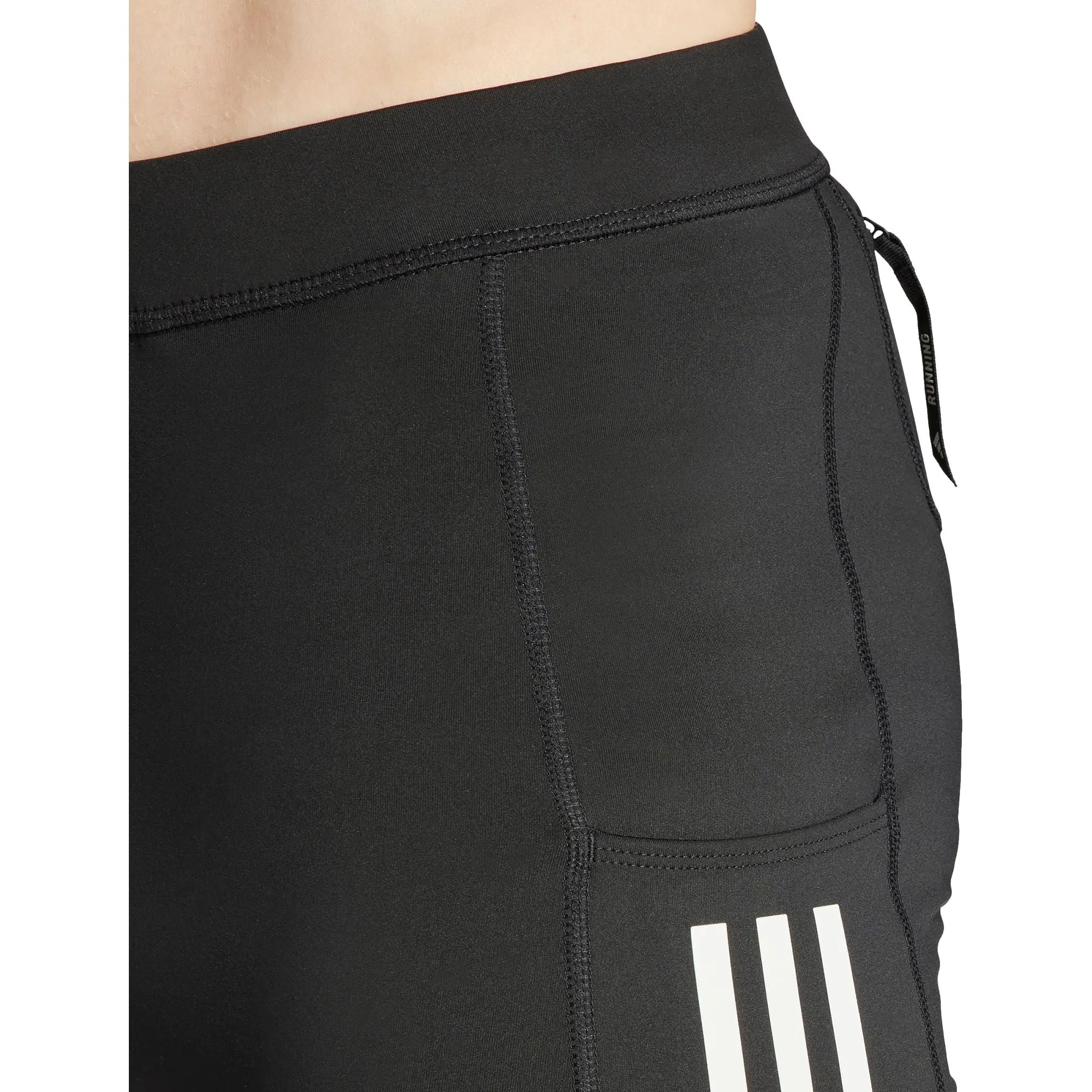adidas Own The Run Mens Short Running Tights - Black Chafe Resistant Lining men's clothing