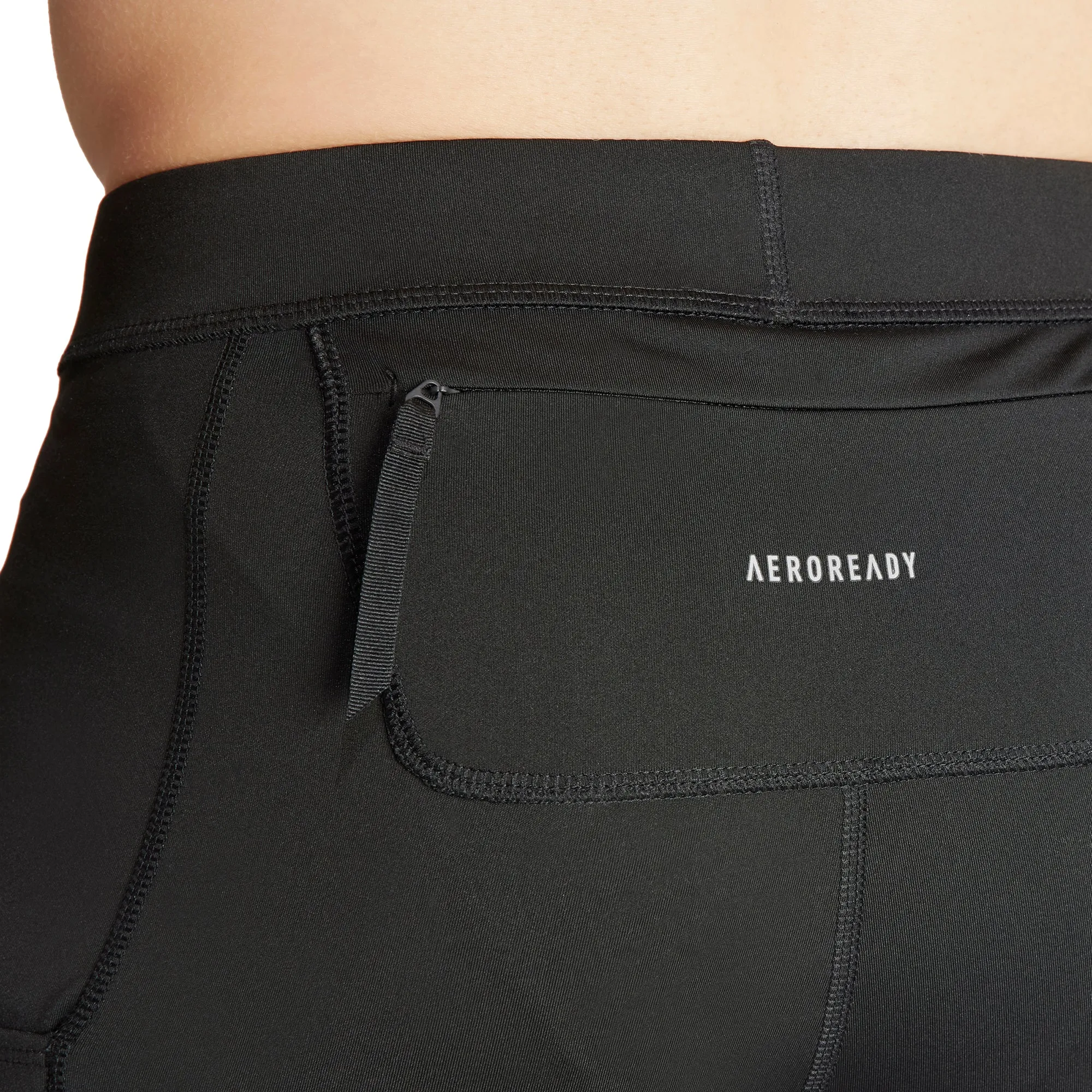Versatile Wear Travel Style adidas Own The Run Mens Short Running Tights - Black