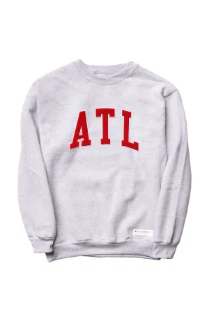 Street Smart Contrast Inner Layer BOATHOUSE ATL CHENILLE CREW