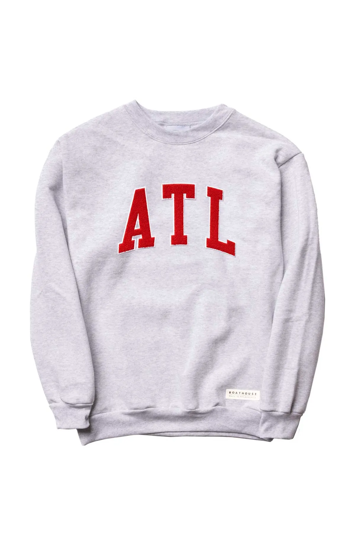 Street Smart Contrast Inner Layer BOATHOUSE ATL CHENILLE CREW