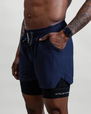 [CORE] Training Shorts 4" - Nightsky/Black Odor Lock Technology