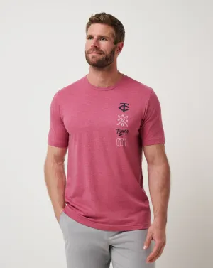 Minnesota Twins Sunset Slam 2.0 Tee Stone Wash Process