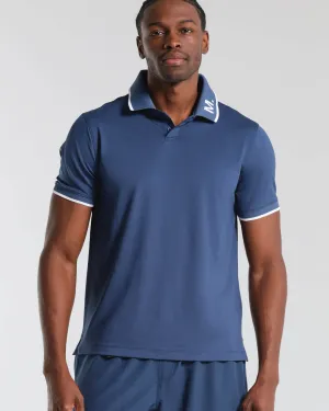 Matte Surface Texture Solid Color Sportcross RTP Polo