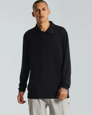 Sport Utility LS Polo Breathable Underarm Gusset