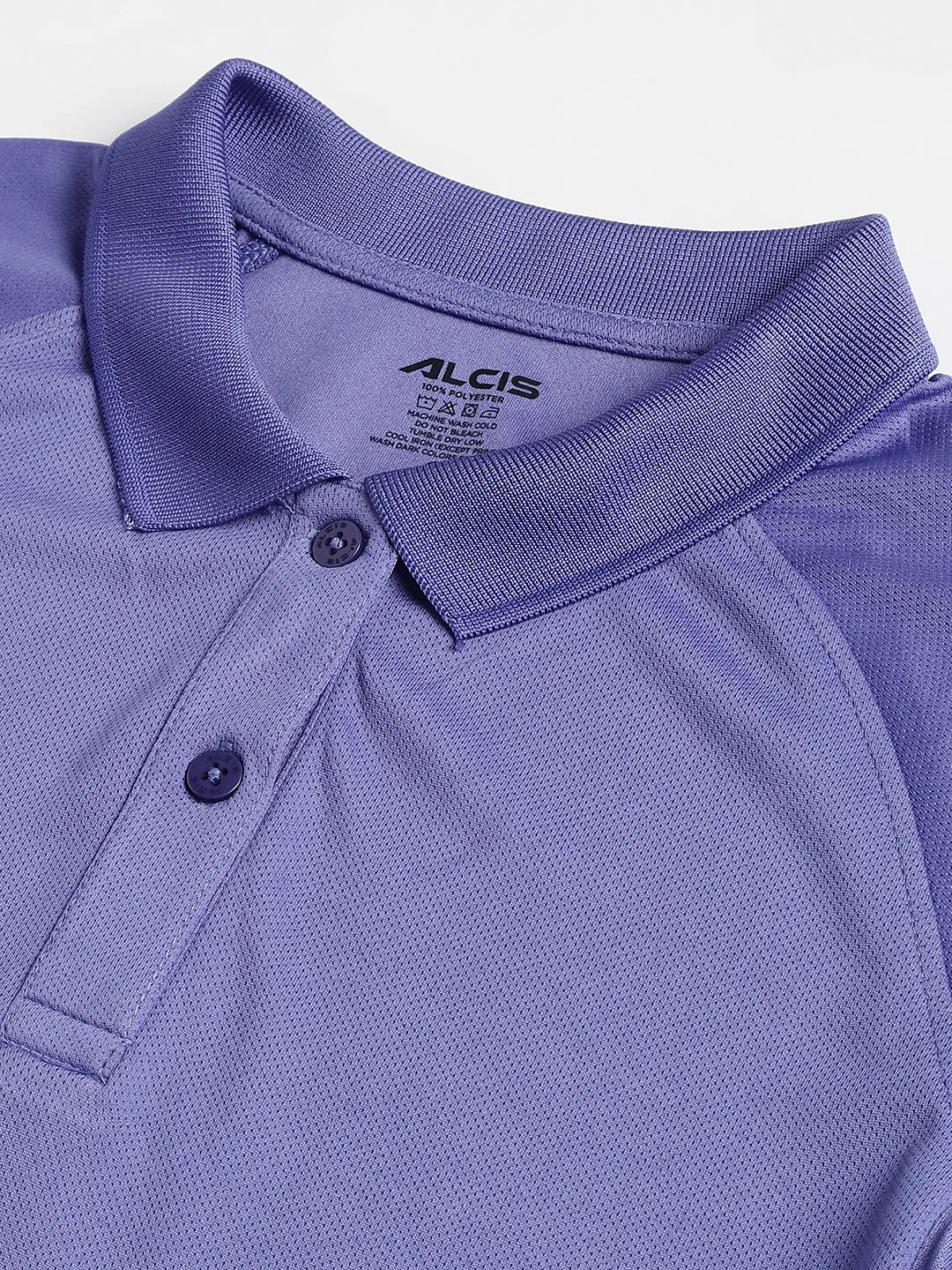 Alcis Women Iris Bloom Tech-Fit Anti-Static Soft-Touch Slim-Fit Training Polo T-Shirt Comfort Fit Active Wear