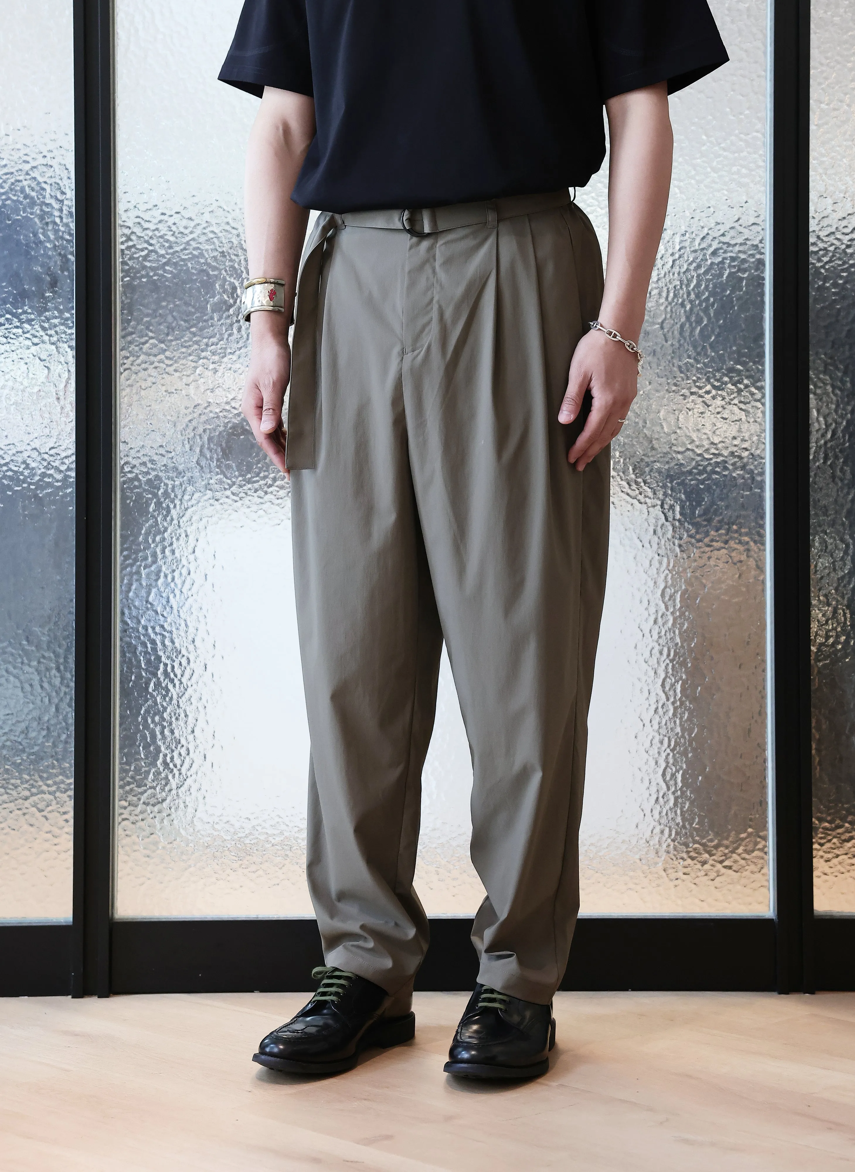 Ripstop Wide Tapered Pants Lean Glow Digital Core