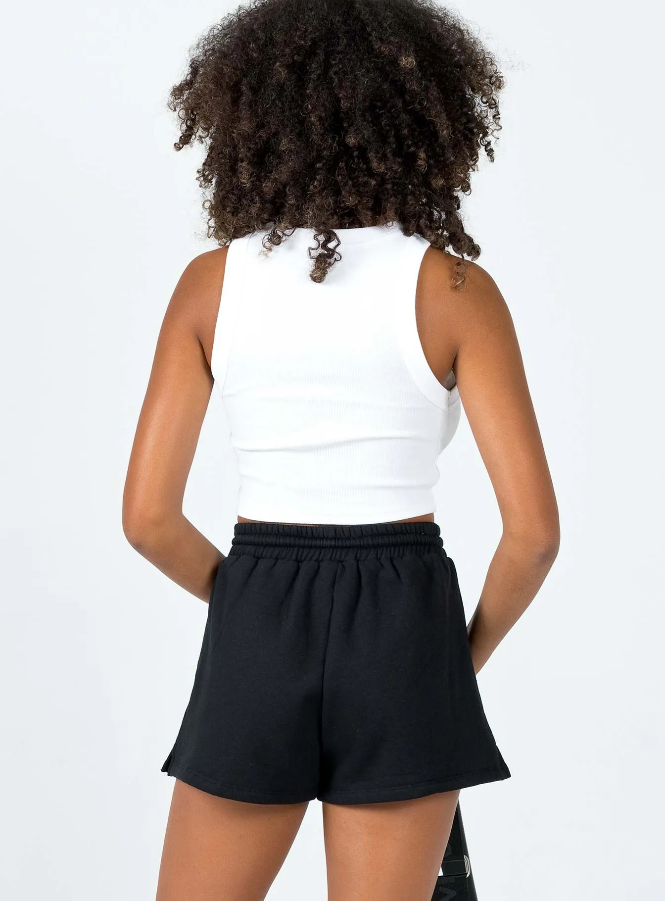 Princess Polly Chloe Shorts Black Reuse Mode