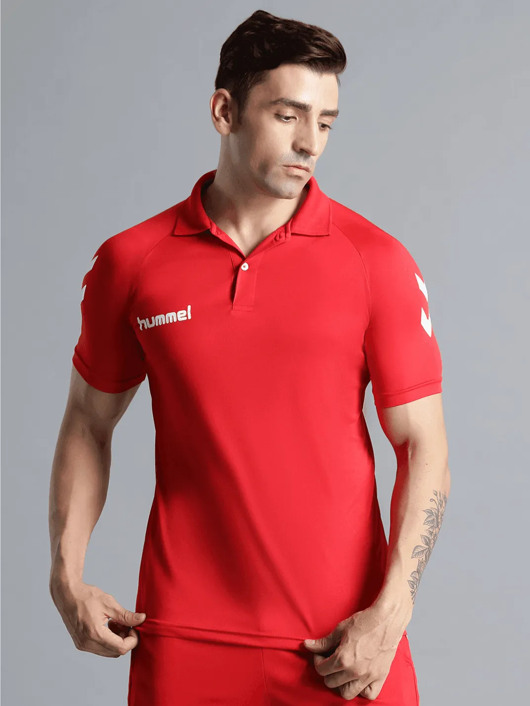 CompressionEnhanced Fit Core Functional Polyester Polo T-Shirt