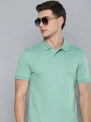 SnagProof Material Men's Solid Slim Fit Polo T-shirt