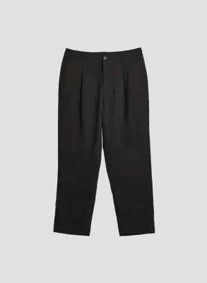 Polyester Easy Pants Layered Hem Details HygroscopicFiber