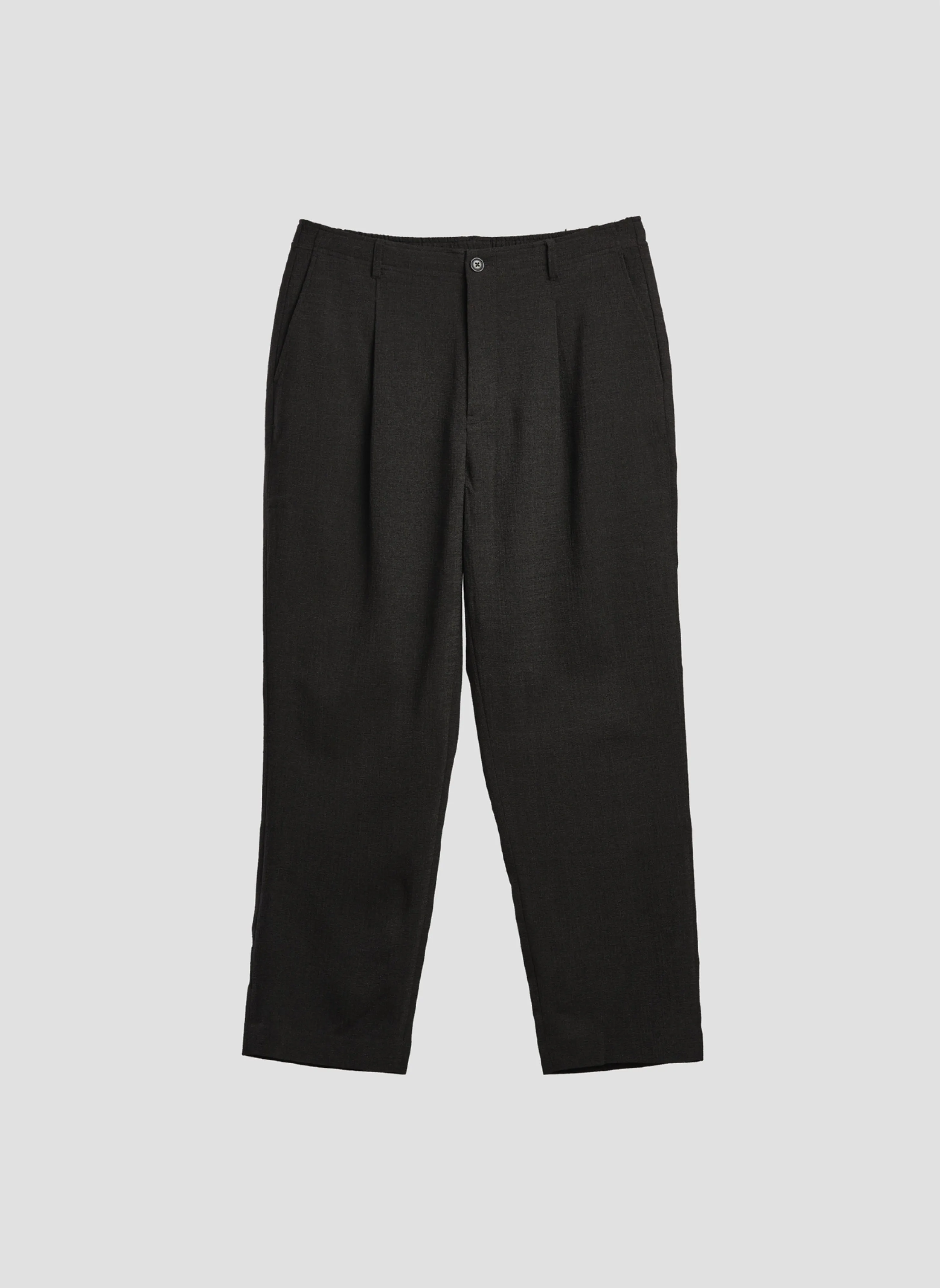 Polyester Easy Pants Layered Hem Details HygroscopicFiber