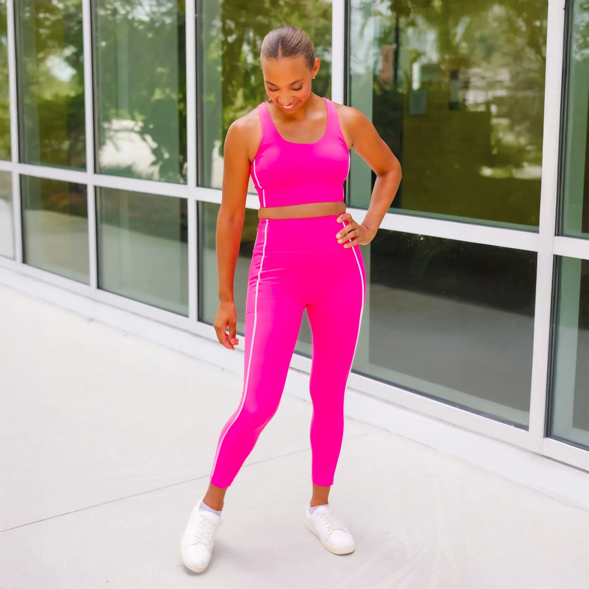 Daily Style Summer Wear Fade Resistant Electric Popsicle Leggings