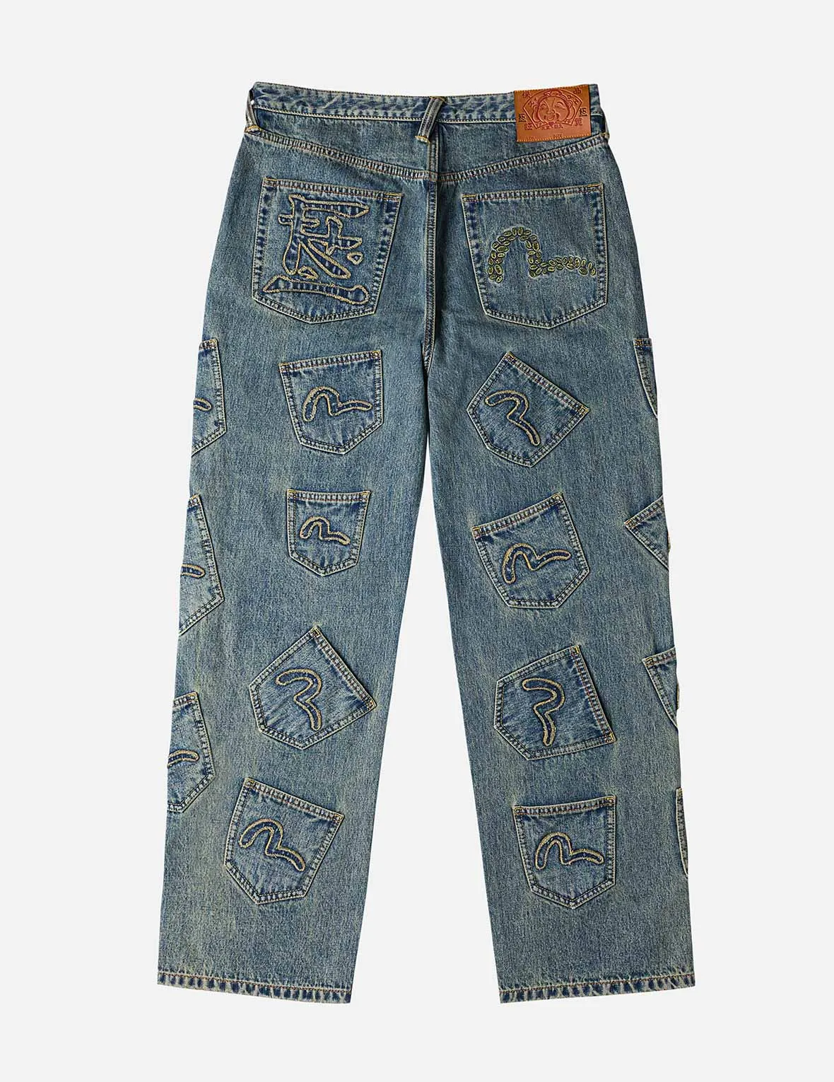 EVISU X F-LAGSTUF-F ?v???C??????????f?? Comfort Stretch Technology