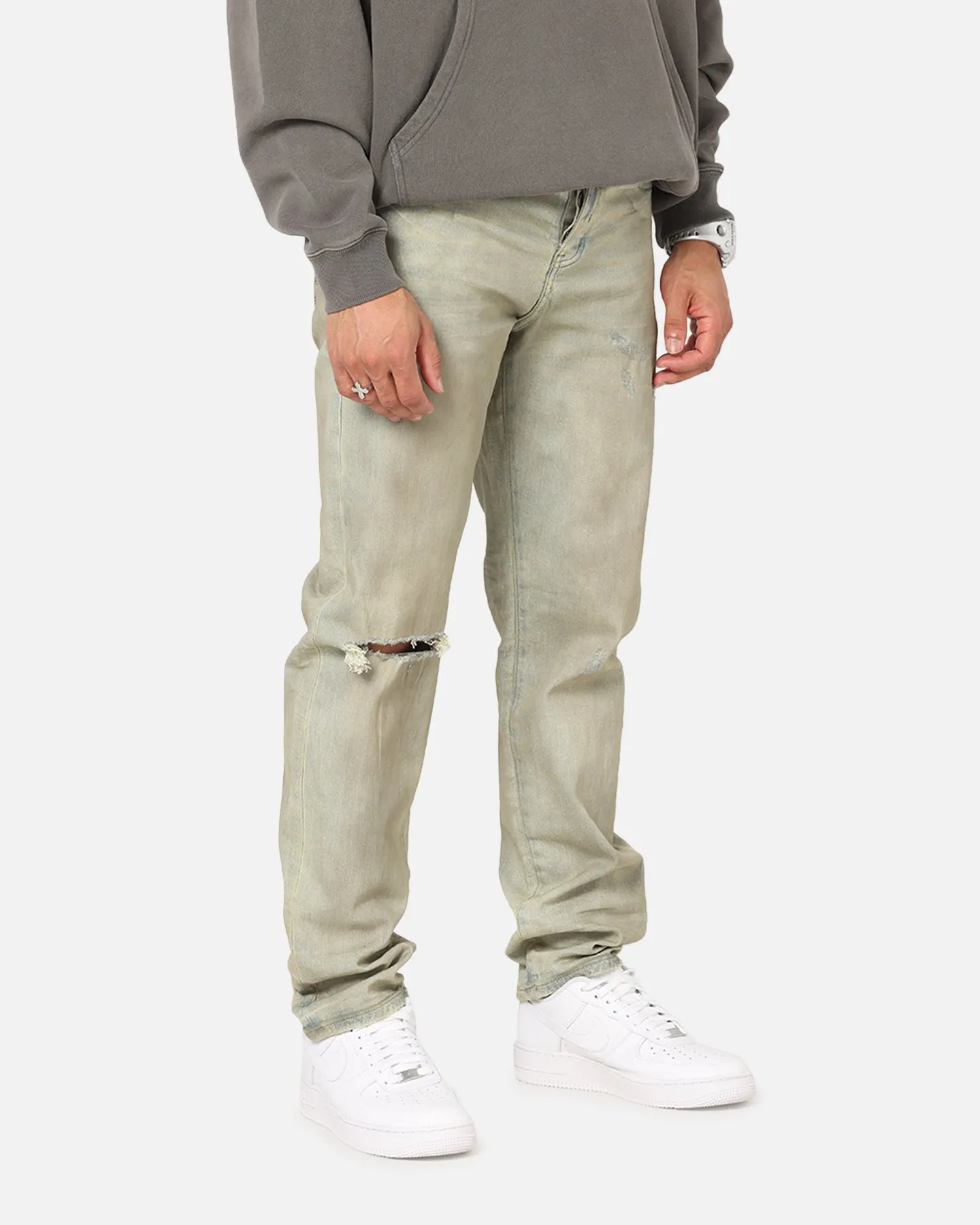 Saint Morta Psykhe Dirty Distressed Jeans Dirty Denim Resilient material