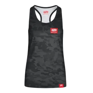 No Irritation Seams Water Repellent Selkirk Women's Red Label Tank Top - Camo - Stretch-Wik Technology AntiStatic Treatment