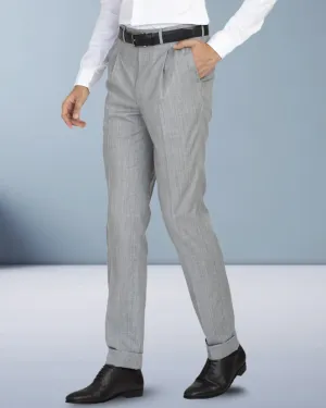 Washable Wool Grey Pant Padded hips