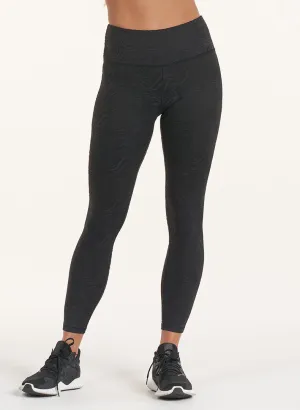 Stretch Panels Daily Routine Luxury Choice Ripple 7/8 Legging - FINAL SALE