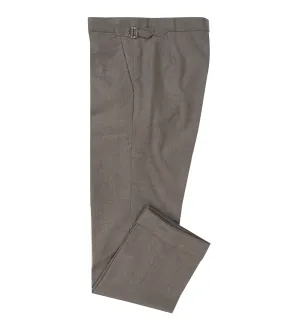 WrinkleFreeFinish VBC 100% Wool: Silver Fox Brown Flannel