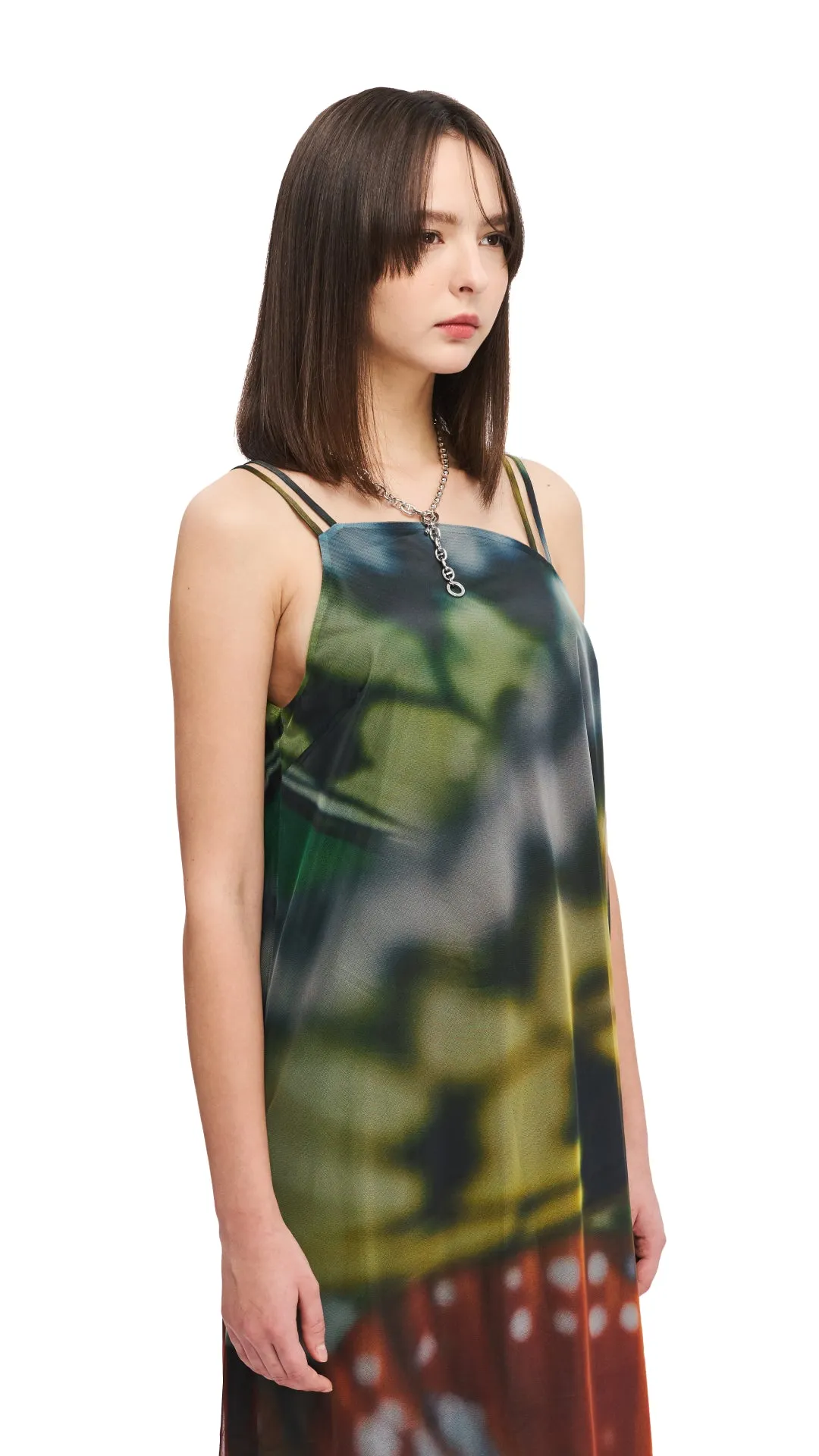 AntiStaticTechnology Heroine Glow INITIAL X Mika Ninagawa Mesh Dress