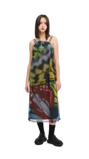 Vision Glow INITIAL X Mika Ninagawa Mesh Dress