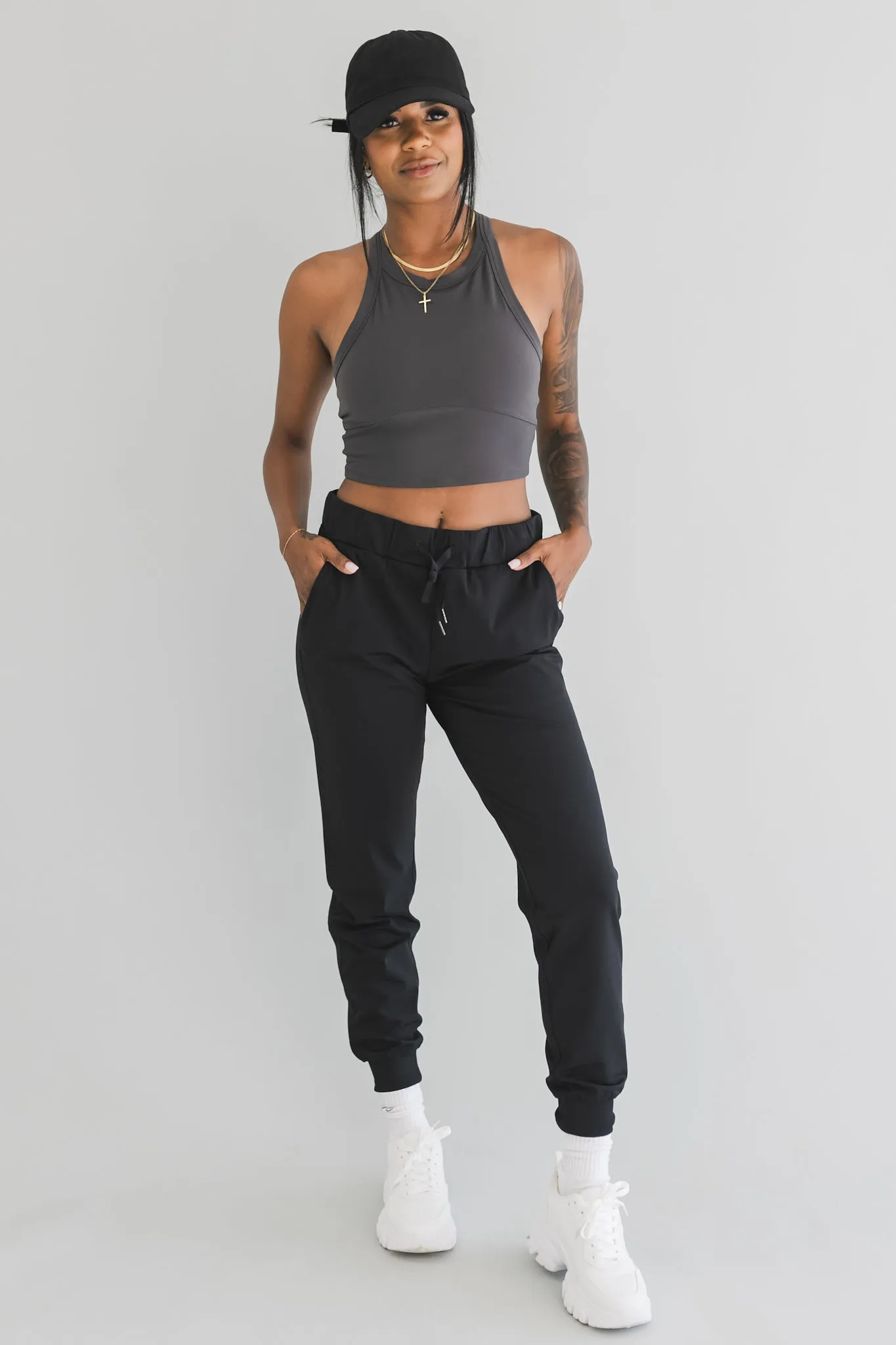 Downtown Jogger *Cuffed Ankle Water-resistant