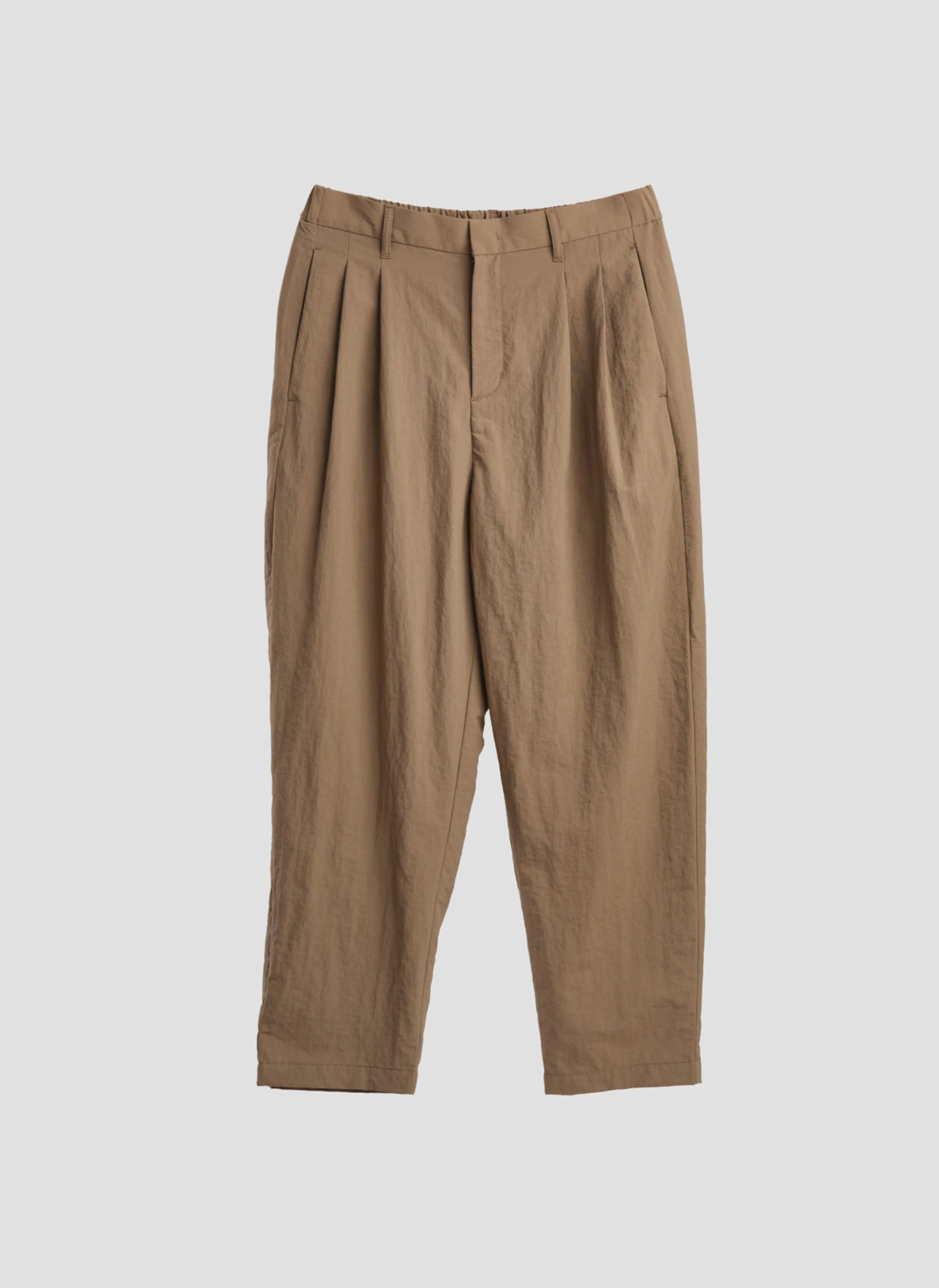 HighCollared Design Polyester Rayon Business Resort Wide Tapered Pants (P-12)