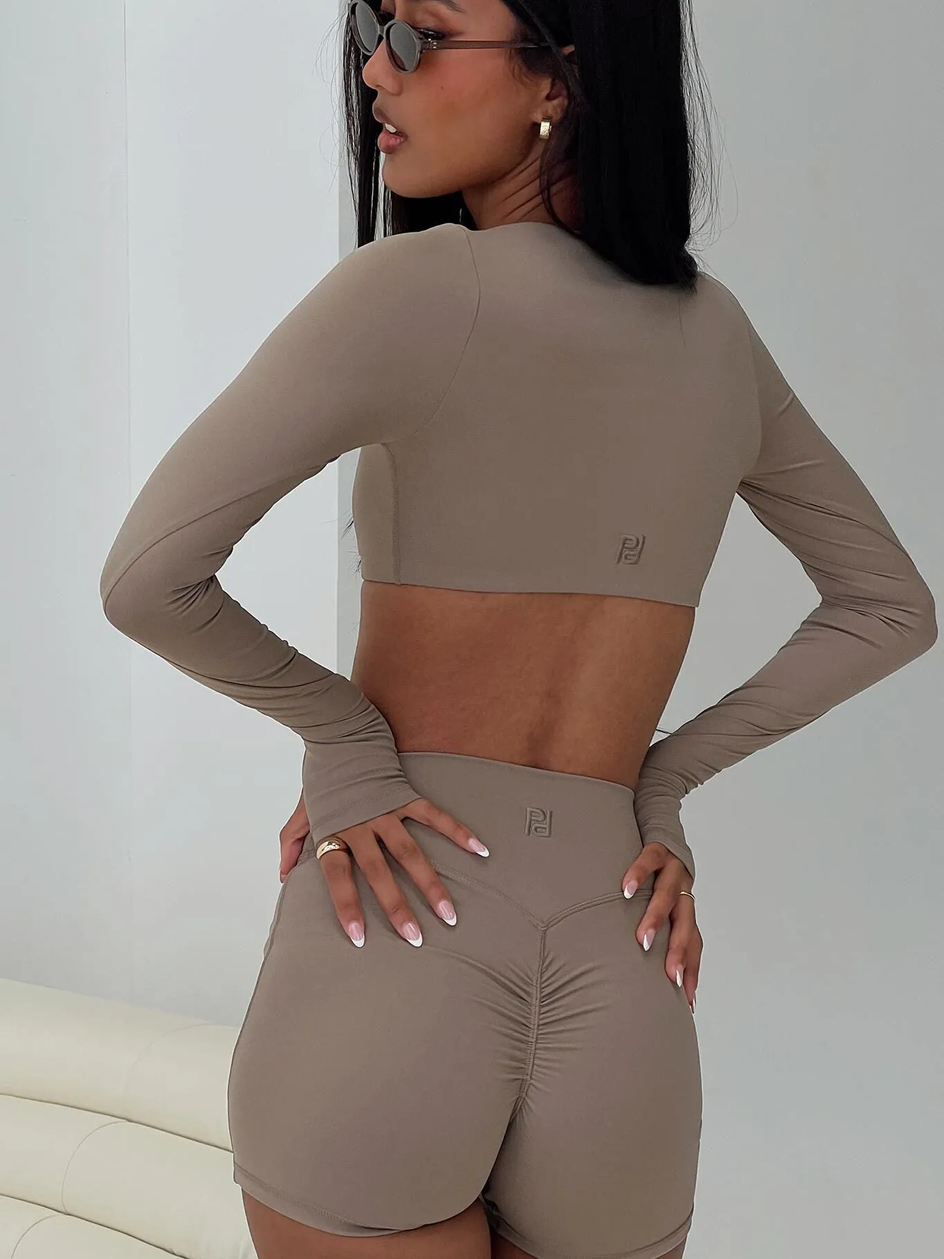 Touchdown Active Contour Short Taupe SmoothInnerLining