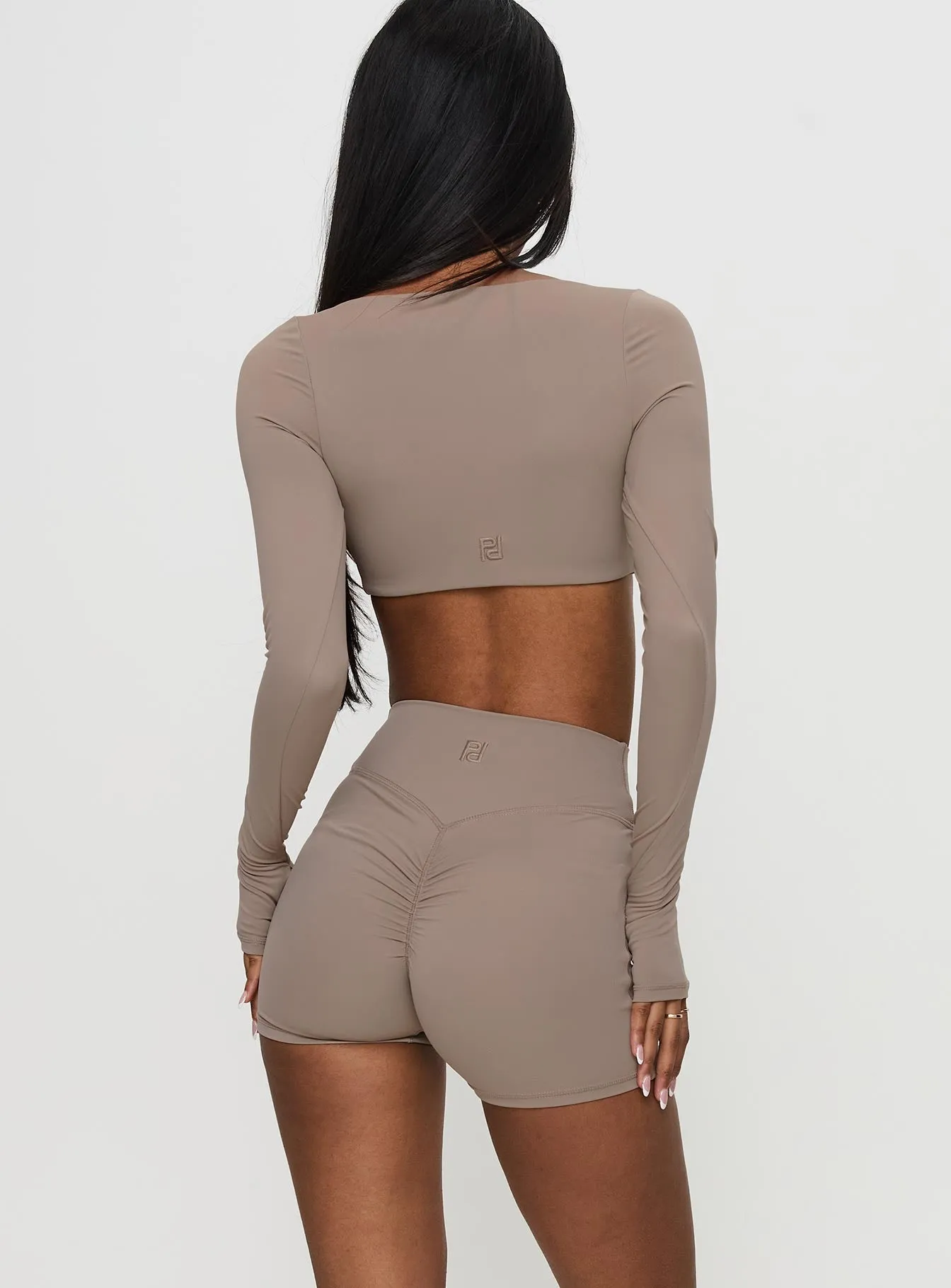 Touchdown Active Contour Short Taupe Mesh Glow