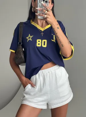 Mateo Shorts White Kid Play Concert Vibe