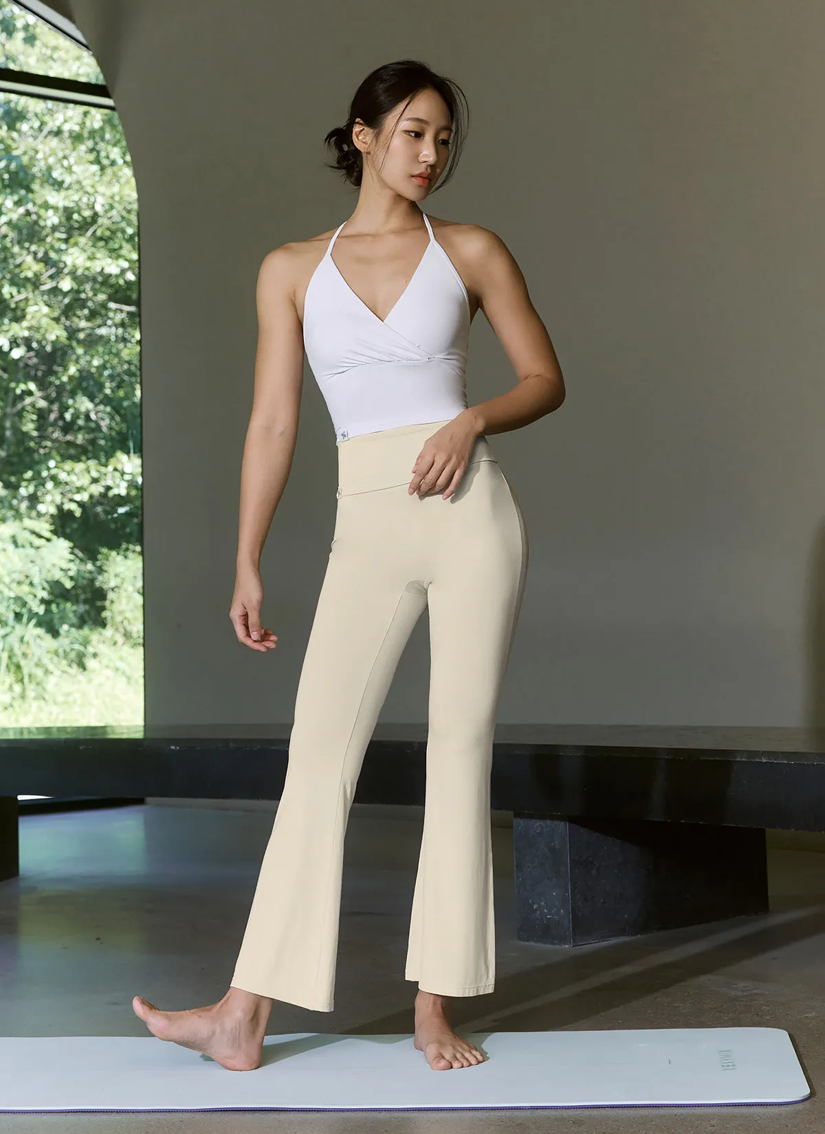 Polish Core FourWayStretch Melting Touch Relax Bootscut Pants