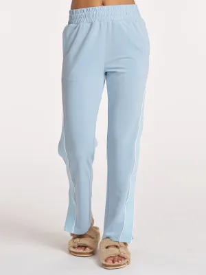 Piped Track Pant Stretchy Material