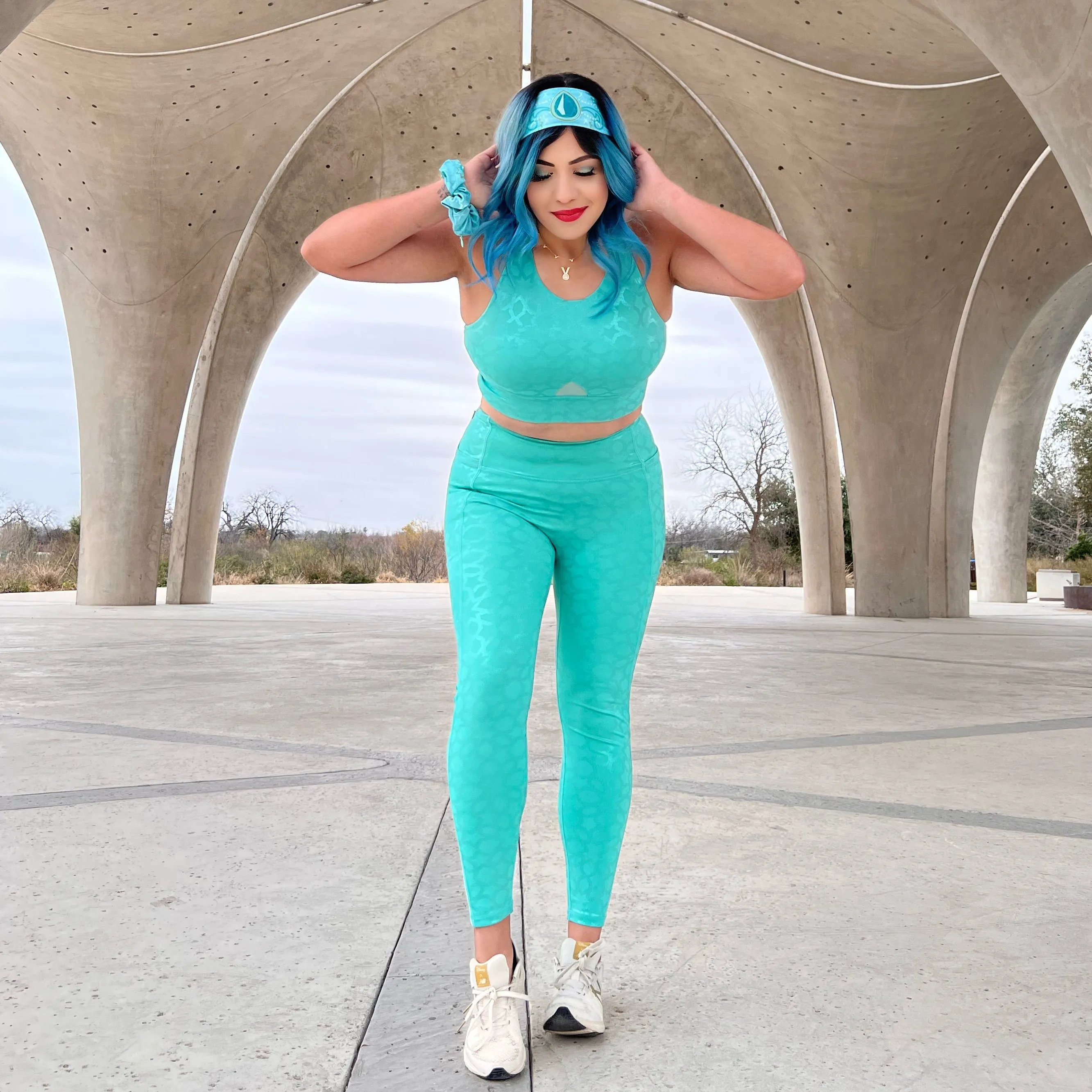 Dance Practice Fitness Lover Sleek Shape Arabian Nights Princess Leggings