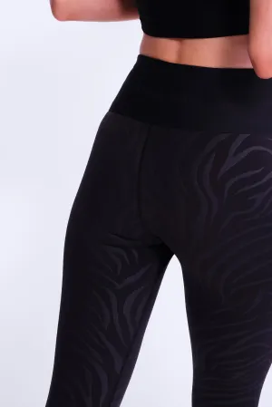Power Feel Daily Style Iconic Zebra Off-Ice Leggings