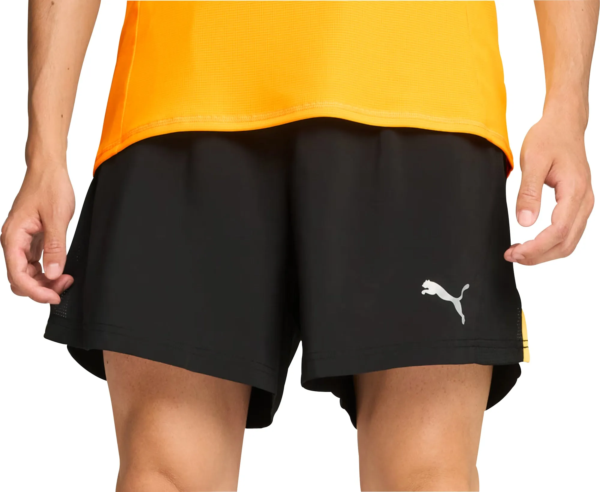 healthcare industry Puma Favourite Velocity 2 In 1 Mens Running Shorts - Black