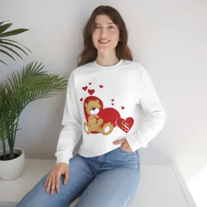 Anti Static Treatment Long Sleeves Ladies Sweatshirt
