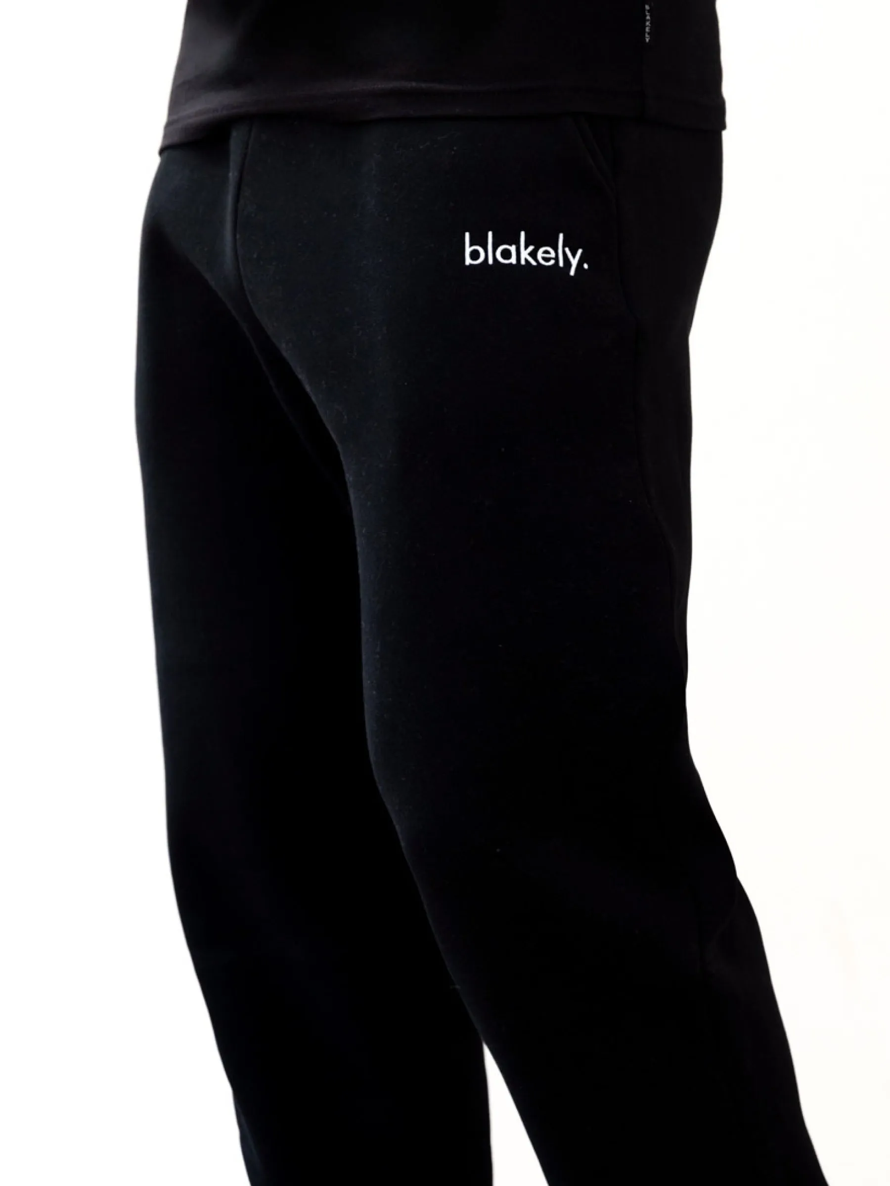 Flexible Leg Sami Relaxed Sweatpants - Black