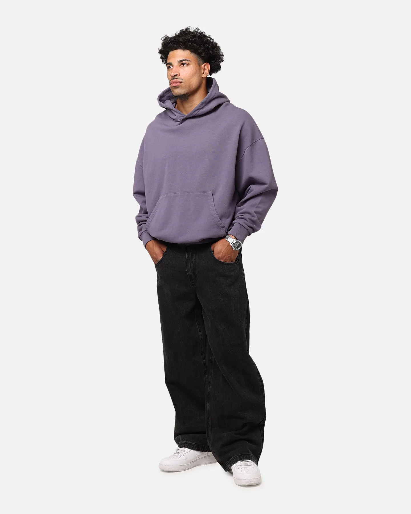Saint Morta Amplus Afterlife Jeans Black Shadow Low Impact Dye Streetwear Fan Earthy High Quality