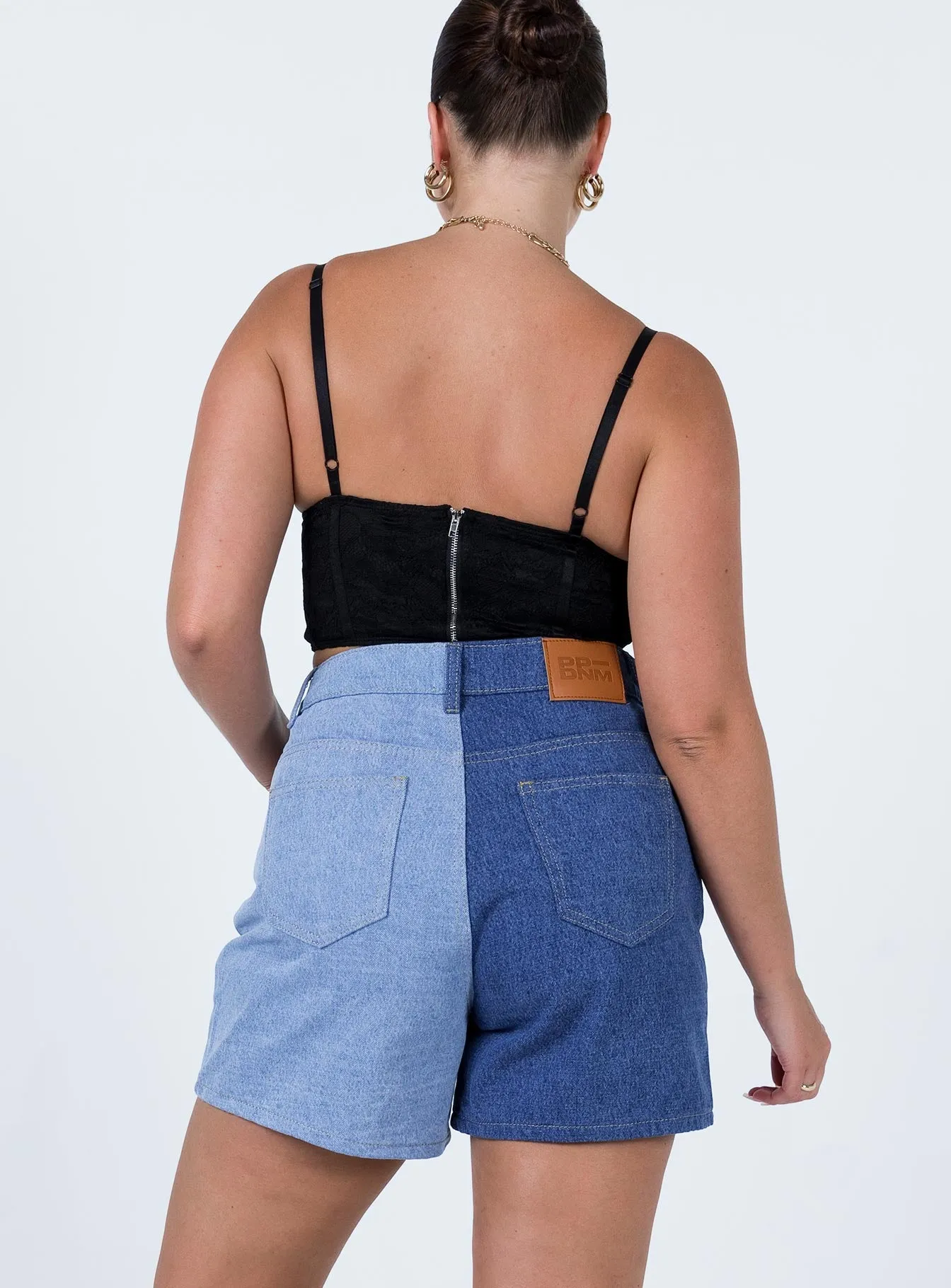 Rate Denim Shorts Repair Fit Global Edge