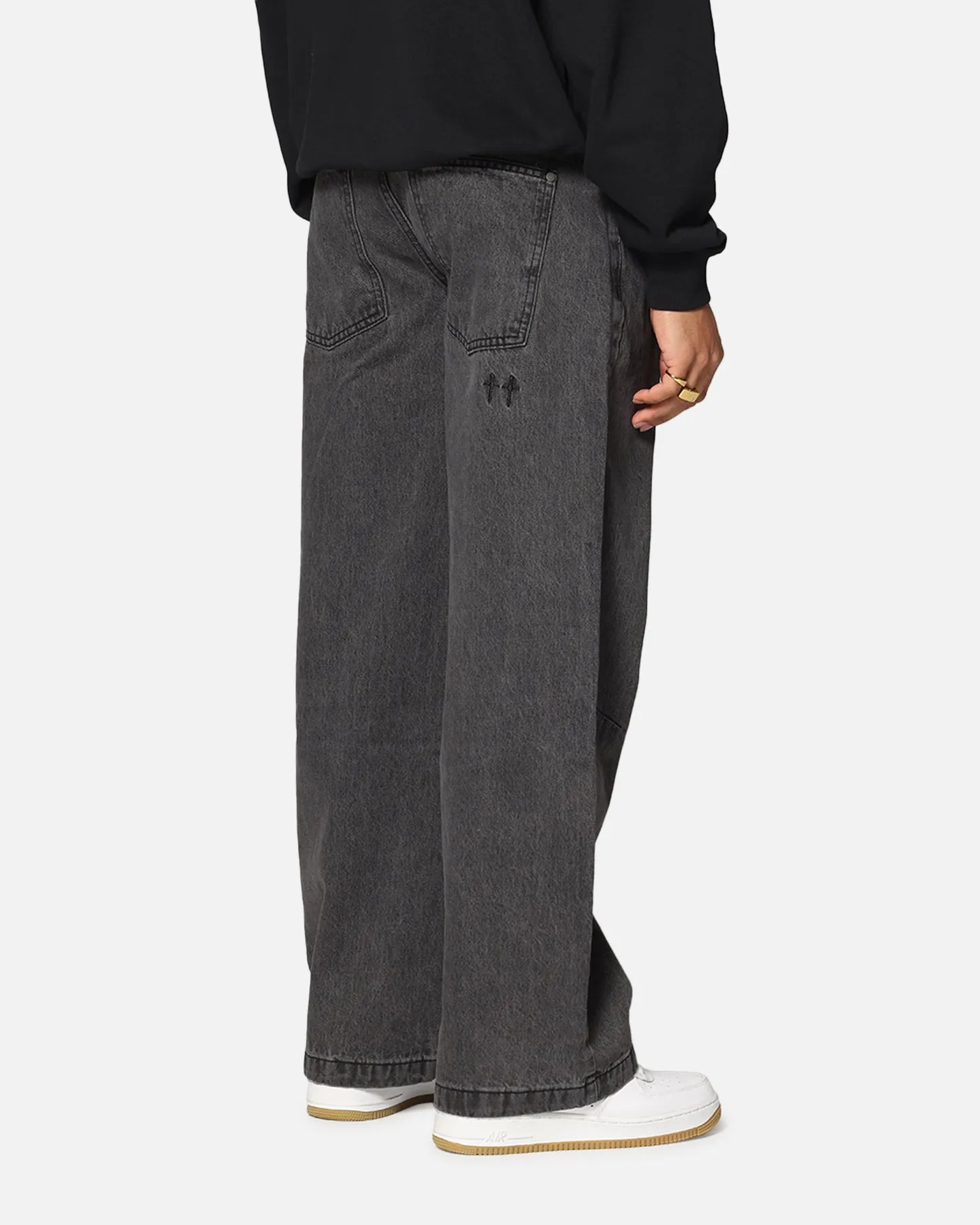 Saint Morta Amplus Jeans Sulphur Grey Organic Cotton