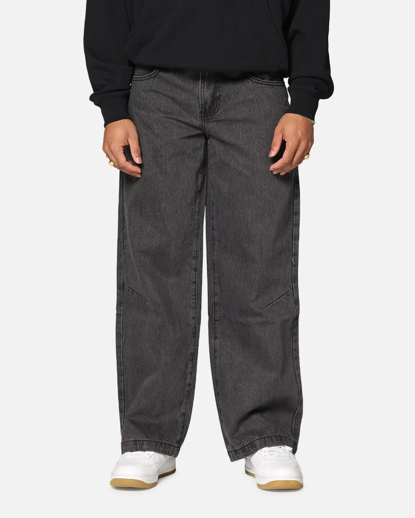 Outdoor Outfit Streetwear Fan Earthy High Quality Saint Morta Amplus Jeans Sulphur Grey