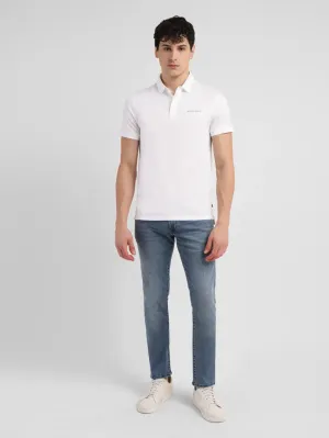 Anti Odor Technology Men's Redloop Solid Slim Fit Polo T-shirt