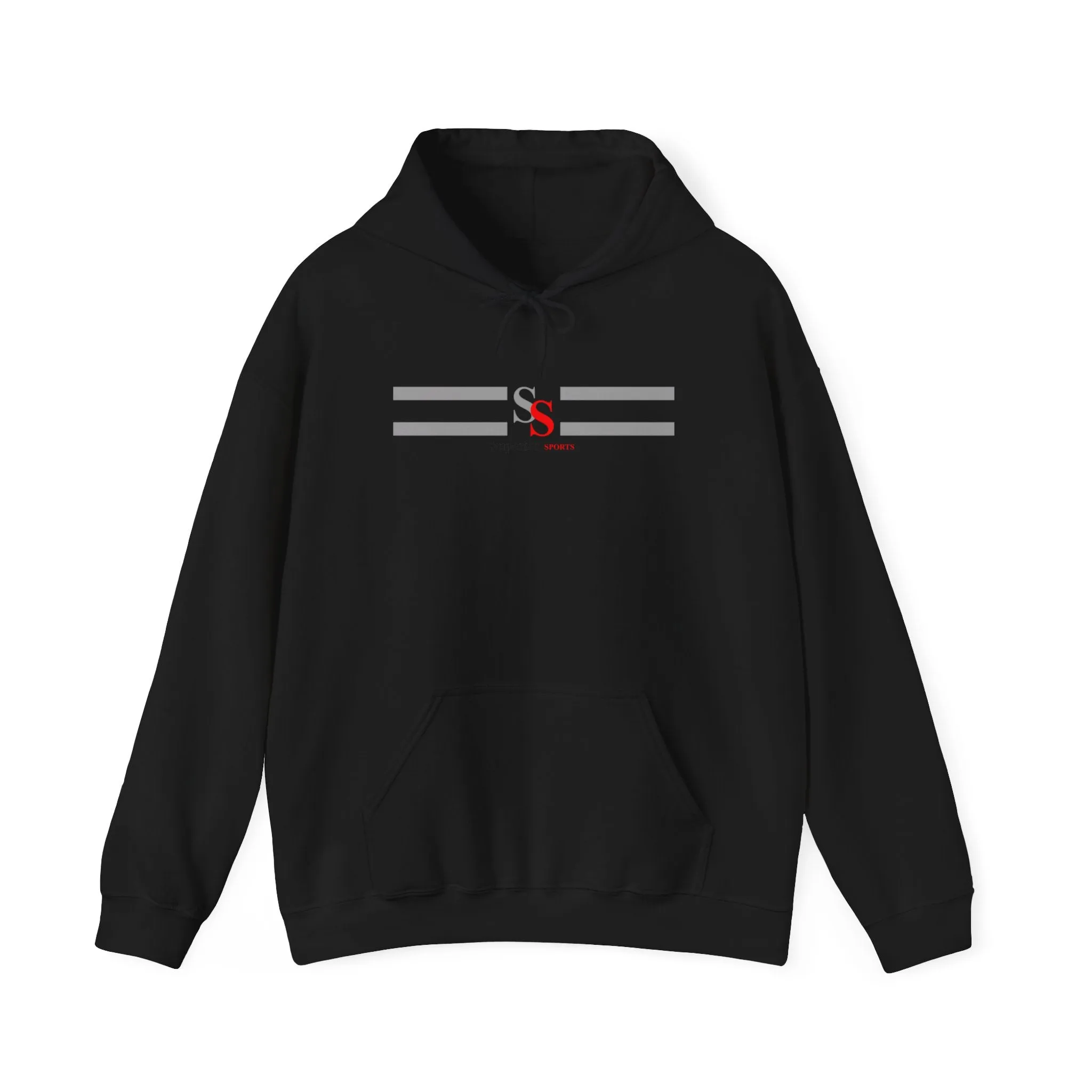 SS Bars MEN HOODED SWEATSHIRT Personalized Style Double Stitched Seams