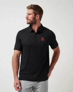 Summer Staple Relaxed Neckline Baltimore Orioles Playoff Pitch Polo
