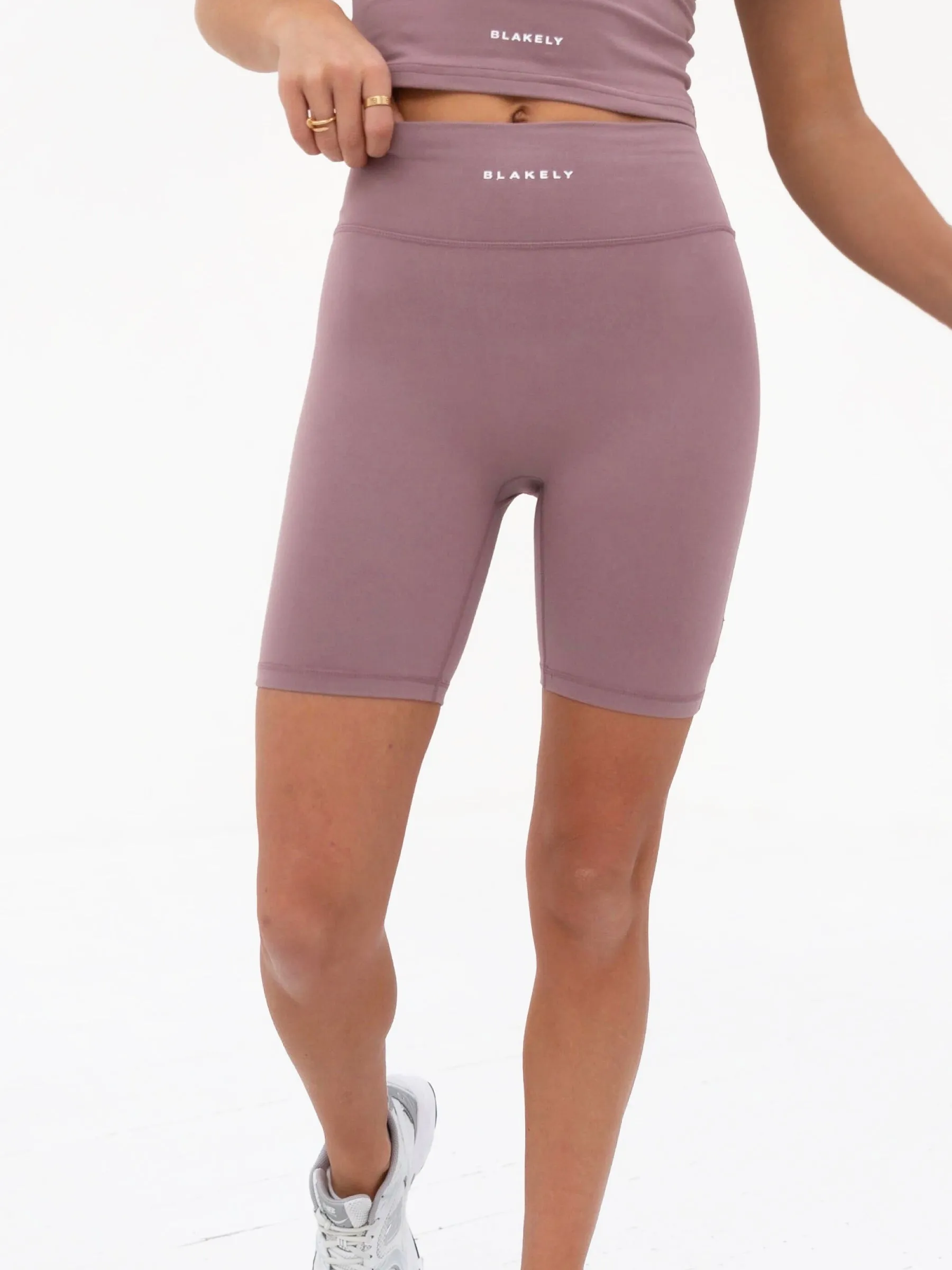 No Ride Up Design Trendy Vibe Ultimate Soft Lifestyle Shorts - Dusty Pink
