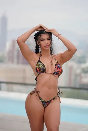 Exotic Snake Swimwear Sustainable Material