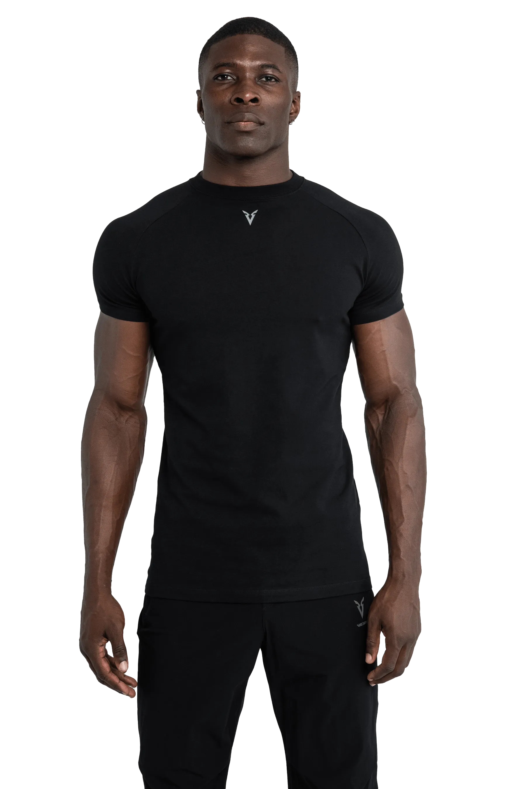 Tiered Design T-SHIRT - Black Coastal Escape Coastal Lifestyle