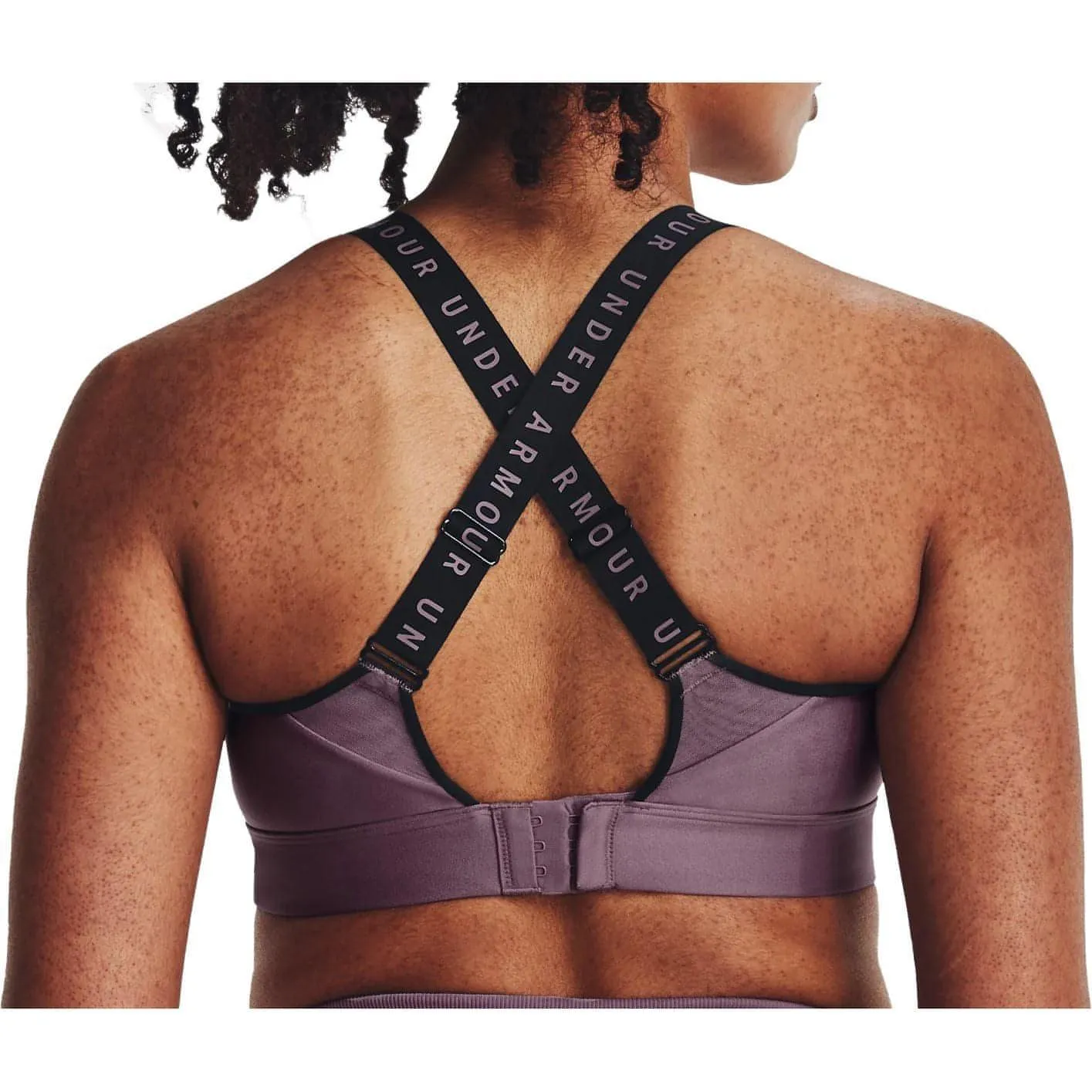 Under Armour Infinity High Womens Sports Bra - Purple Low-impact